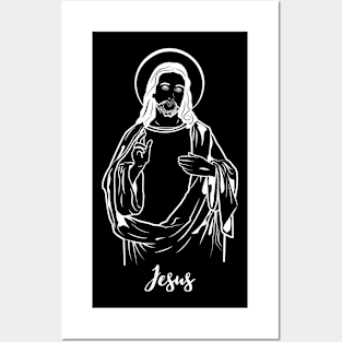 Vintage Jesus Posters and Art